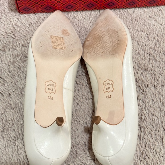 Tory Burch Elizabeth Pointy Toe Pump 40mm Size 6 - Picture 7 of 10